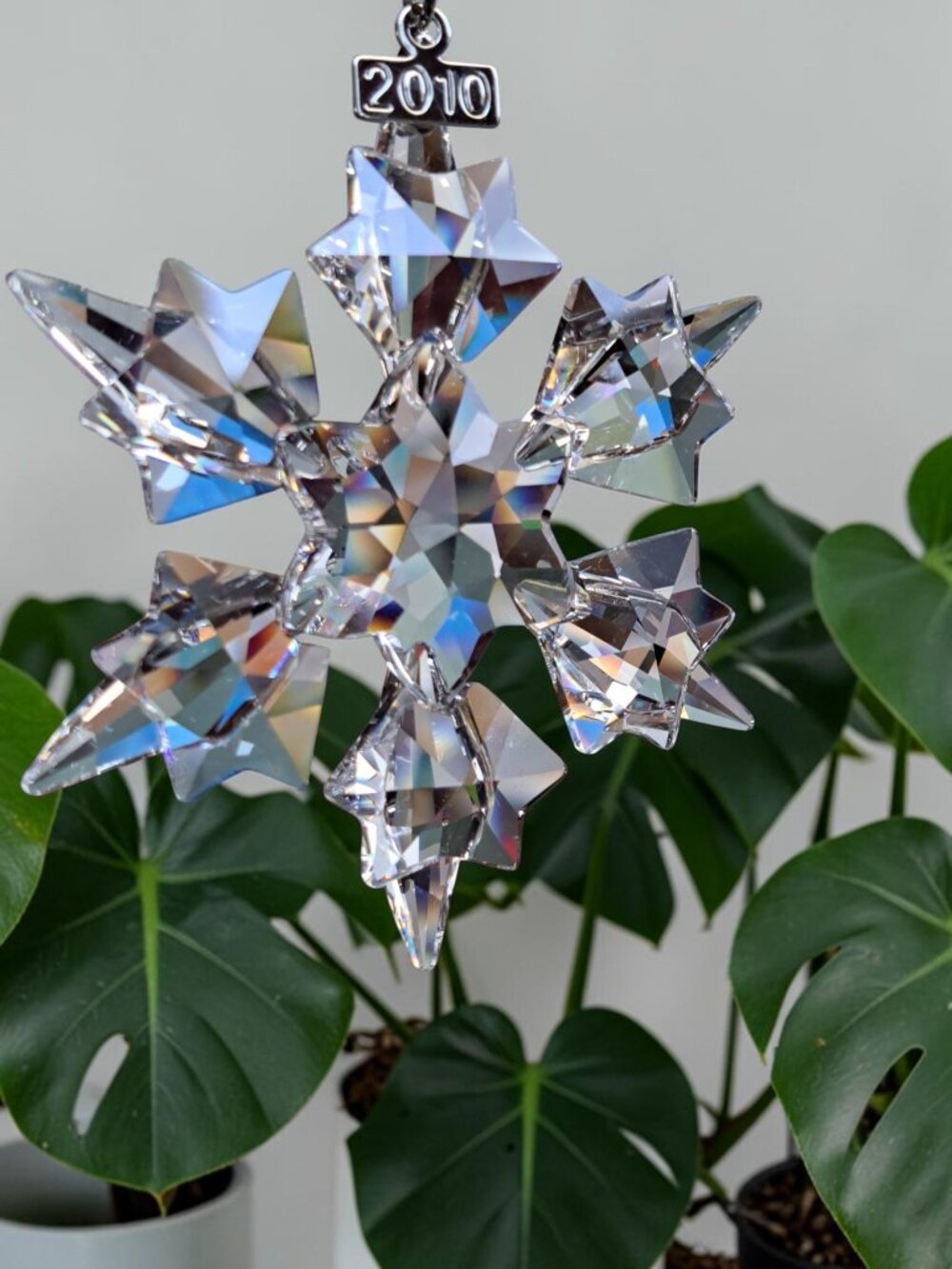 Swarovski 2010 Annual Large Snowflake Ornament